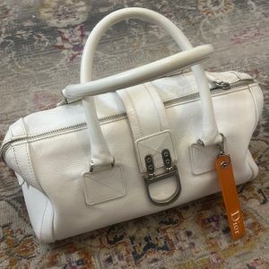 Vintage Dior flight bag